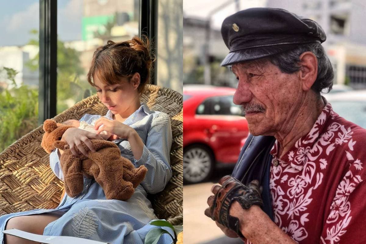 Natalia Téllez comparte tierna foto de su papá con Emilia