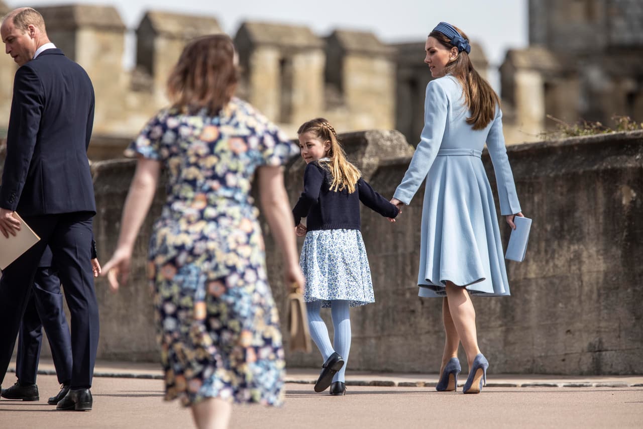 Kate Middleton y su hija impactan con outfit coordinado