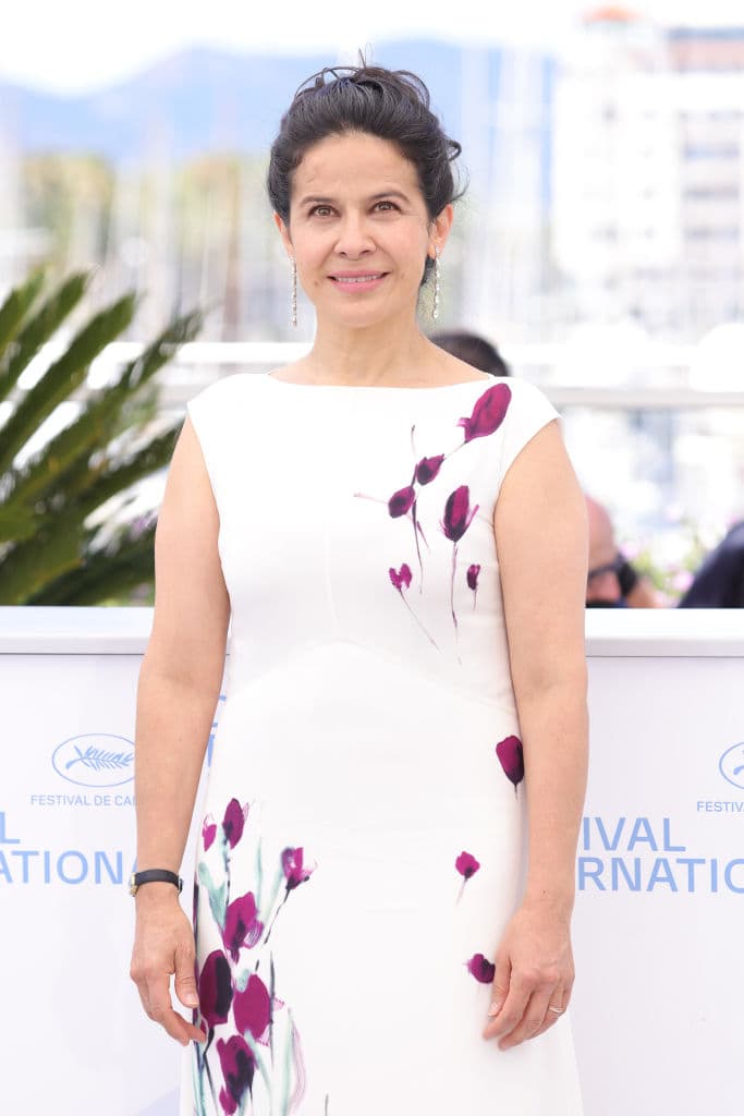 CANNES, FRANCE - JULY 09: Arcelia Ramirez attends the "La Civil" photocall during the 74th annual Cannes Film Festival on July 09, 2021 in Cannes, France. (Photo by Andreas Rentz/Getty Images)