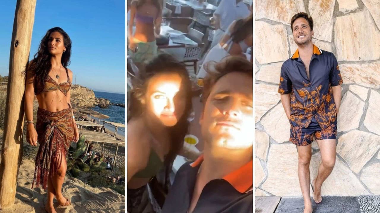 Diego Boneta y Renata Notni presumen el tremendo fiestón que se aventaron en Grecia