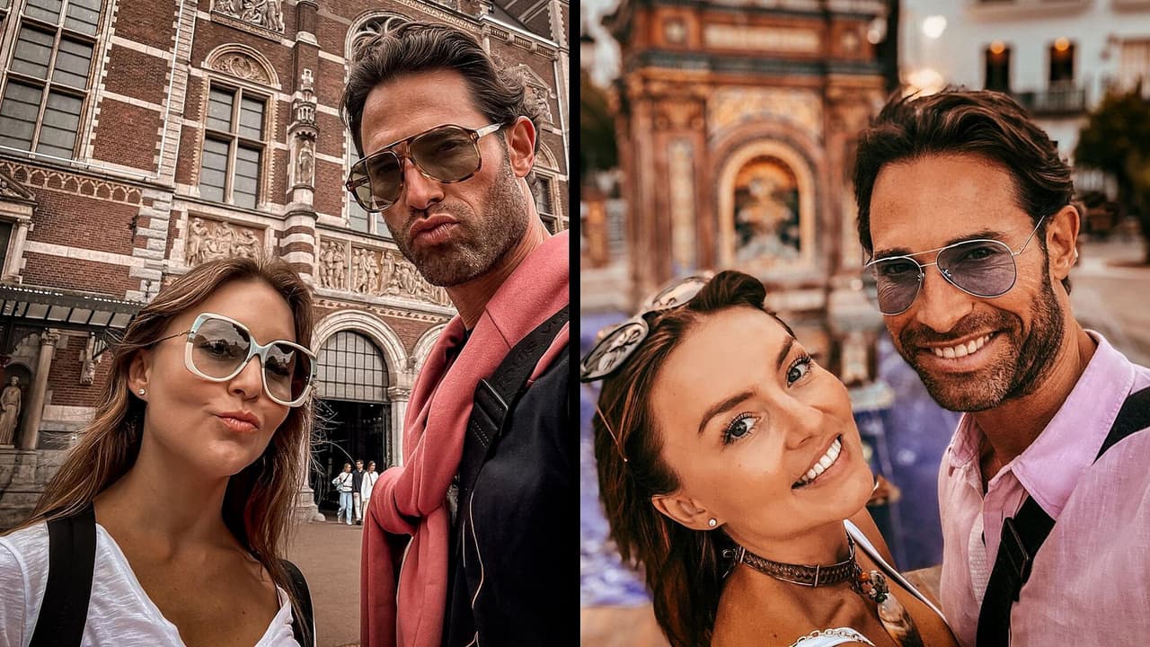 Angelique Boyer y Sebastián Rulli presumen su viaje por Ámsterdam