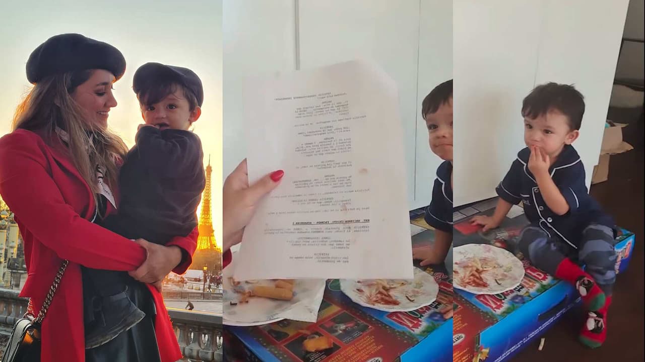 André le ayuda a Sherlyn a estudiar sus diálogos para un casting