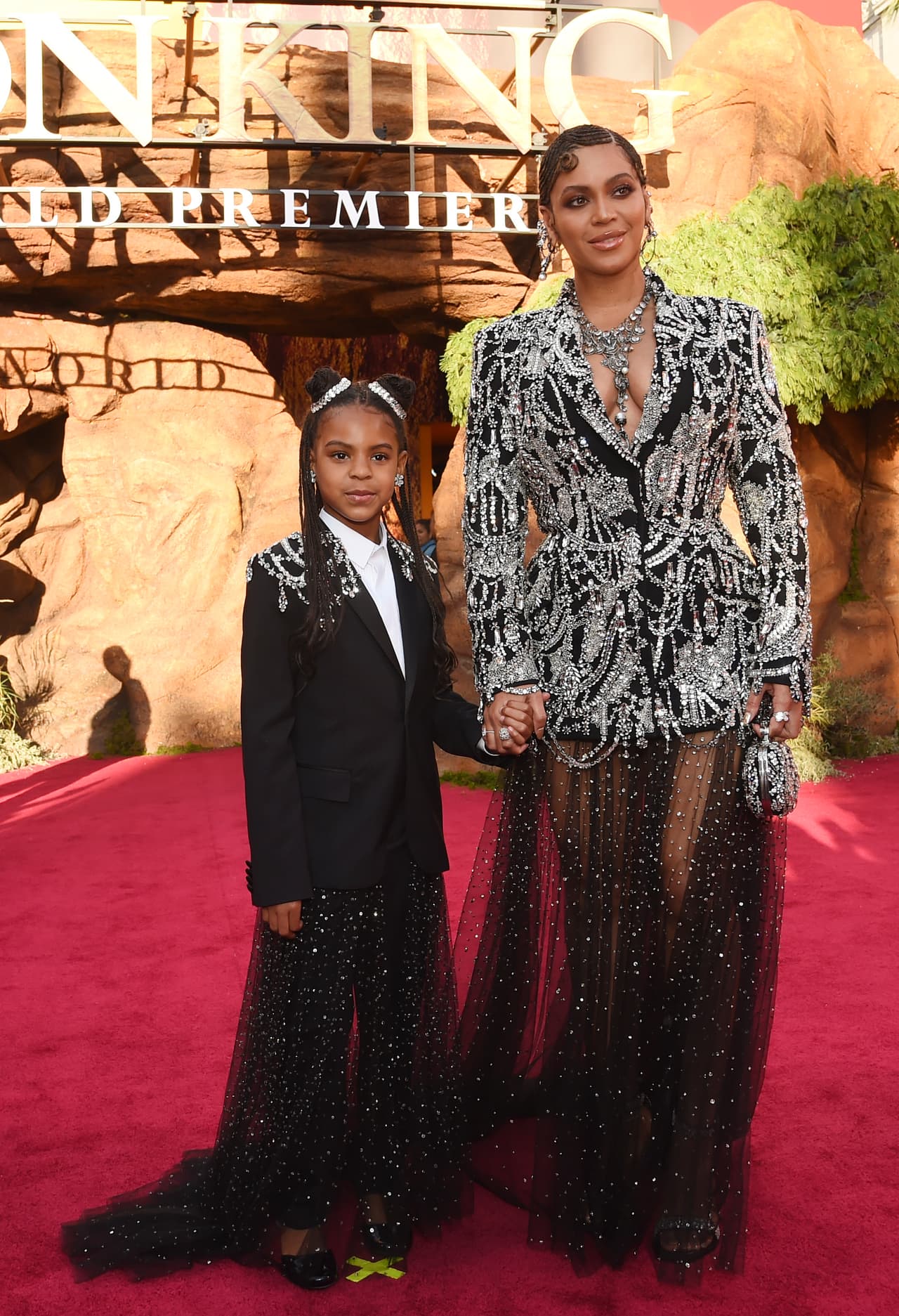 Beyoncé y su hija Blue Ivy Carter.