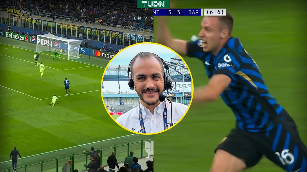 La épica narración de Dani Nohra durante la eliminación del Barça vs. Inter Milan