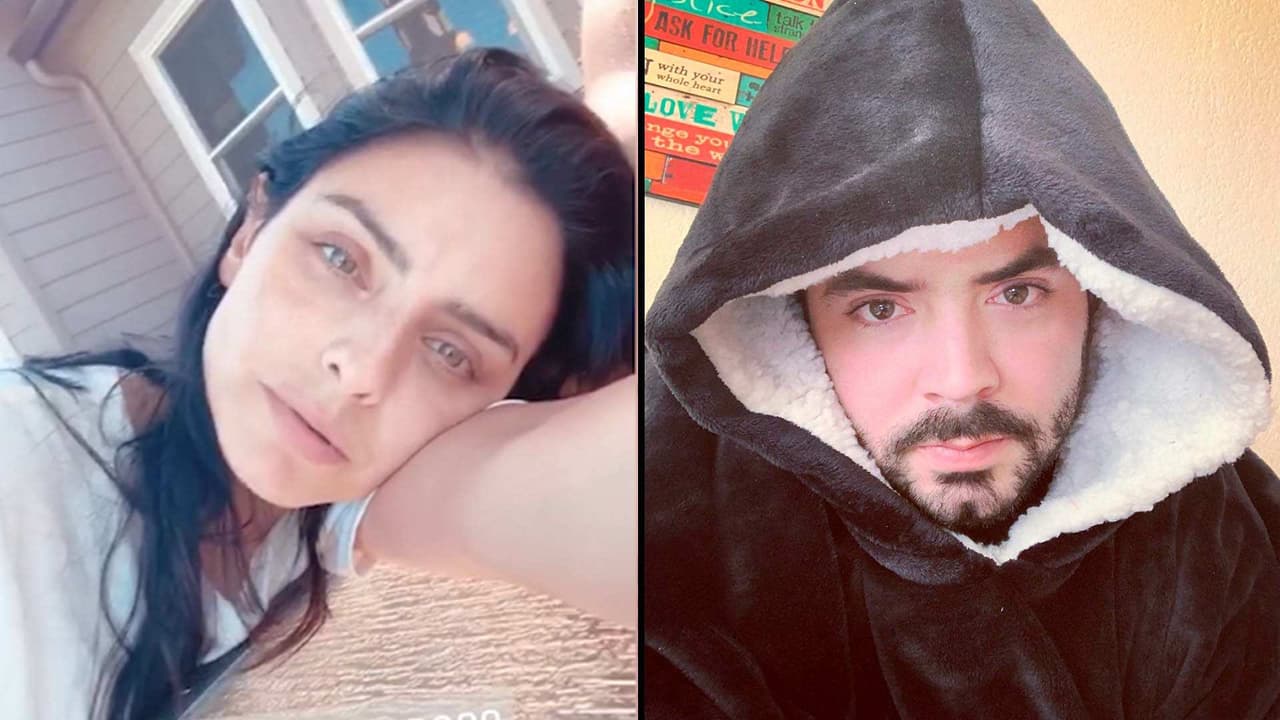 Video: José Eduardo se mete en ‘pijama’ a la alberca y Aislinn Derbez fue su testigo