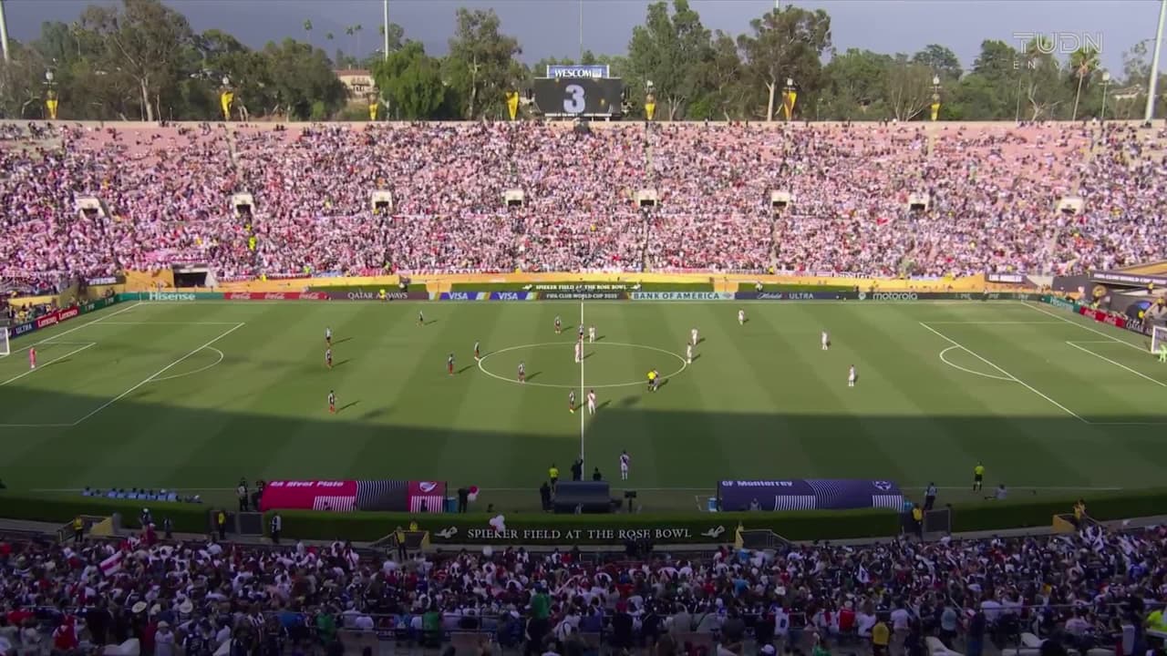Arranca el partido River Plate vs. Rayados del Mundial de Clubes!
