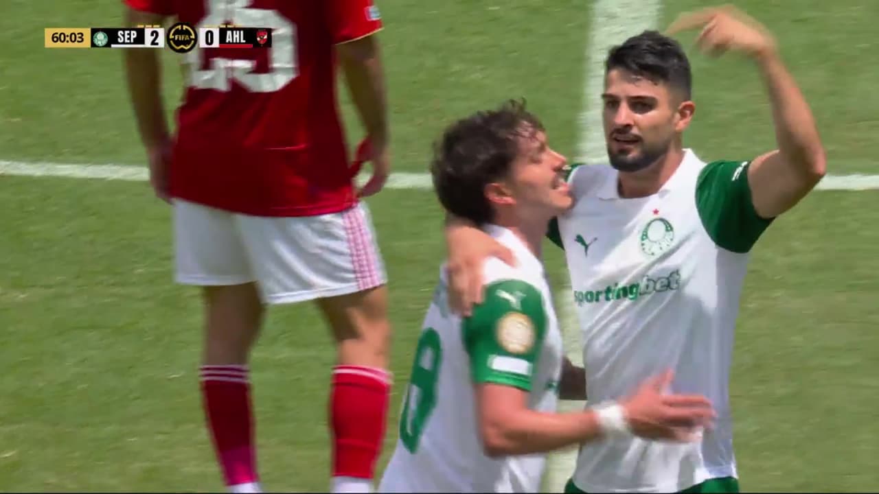 ¡Gol del Palmeiras! Manuel López no perdona en el uno vs uno