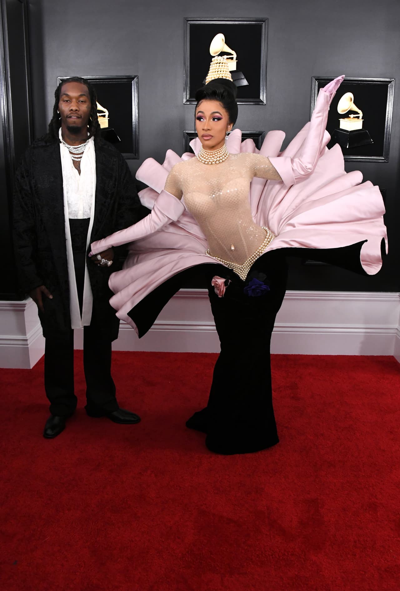 LOS ANGELES, CALIFORNIA - FEBRUARY 10: Cardi B attends the 61st Annual GRAMMY Awards at Staples Center on February 10, 2019 in Los Angeles, California. (Photo by Jon Kopaloff/Getty Images)