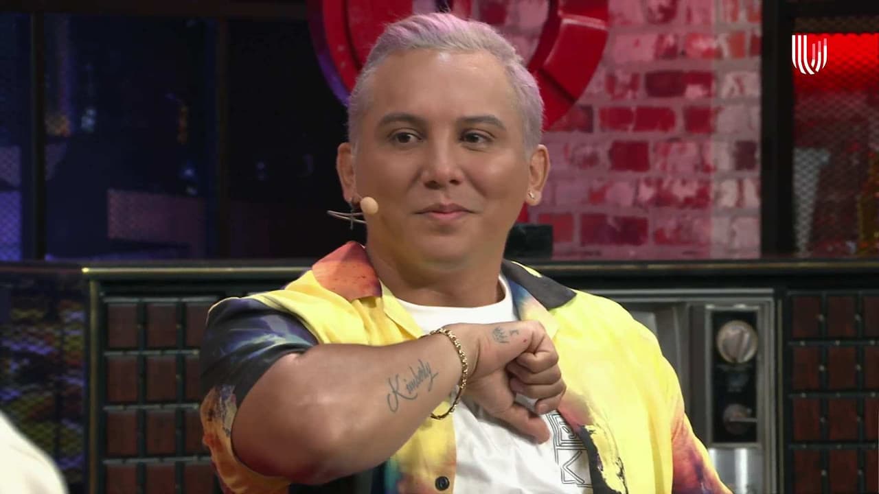 Edwin Luna confiesa que se tatuó el nombre de una expareja y a la semana terminaron