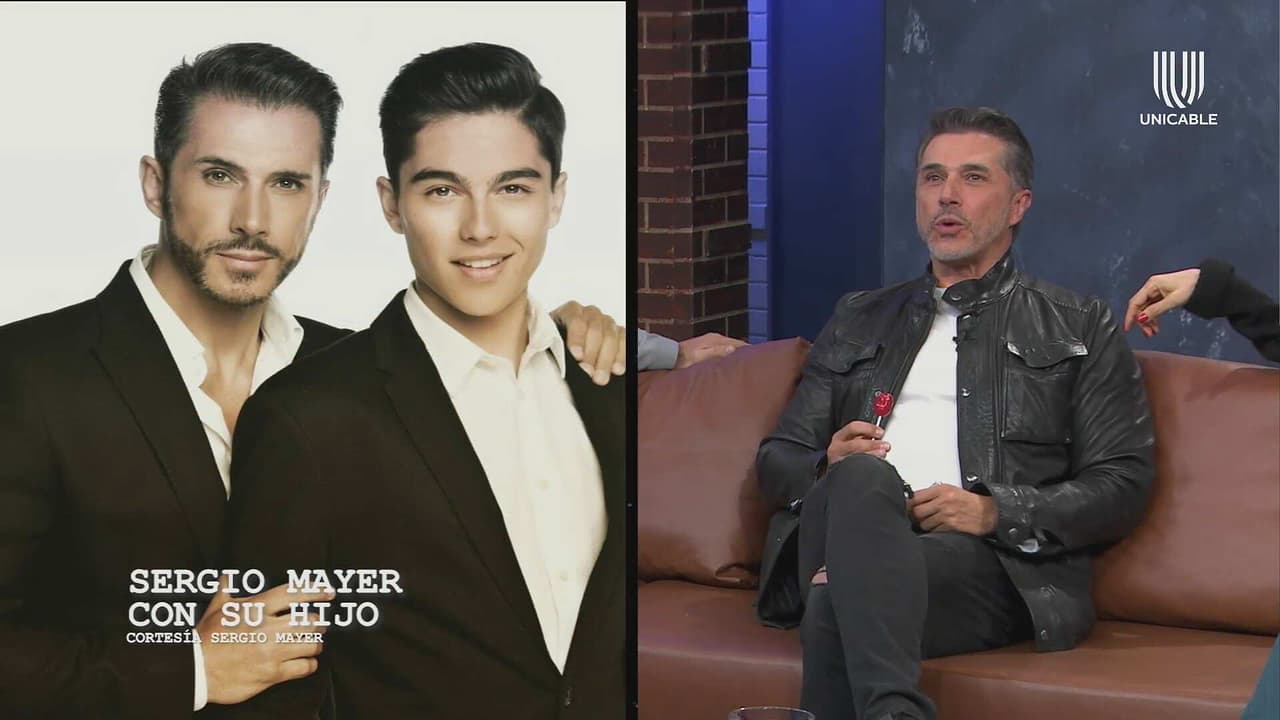 Sergio Mayer confiesa que su hijo no quiso que fuera su mánager