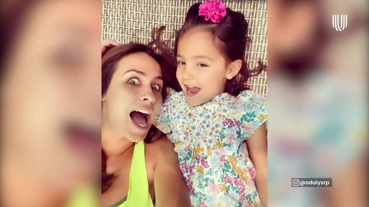 La hija de Odalys Ramírez le revela a quién de sus papás se parece más