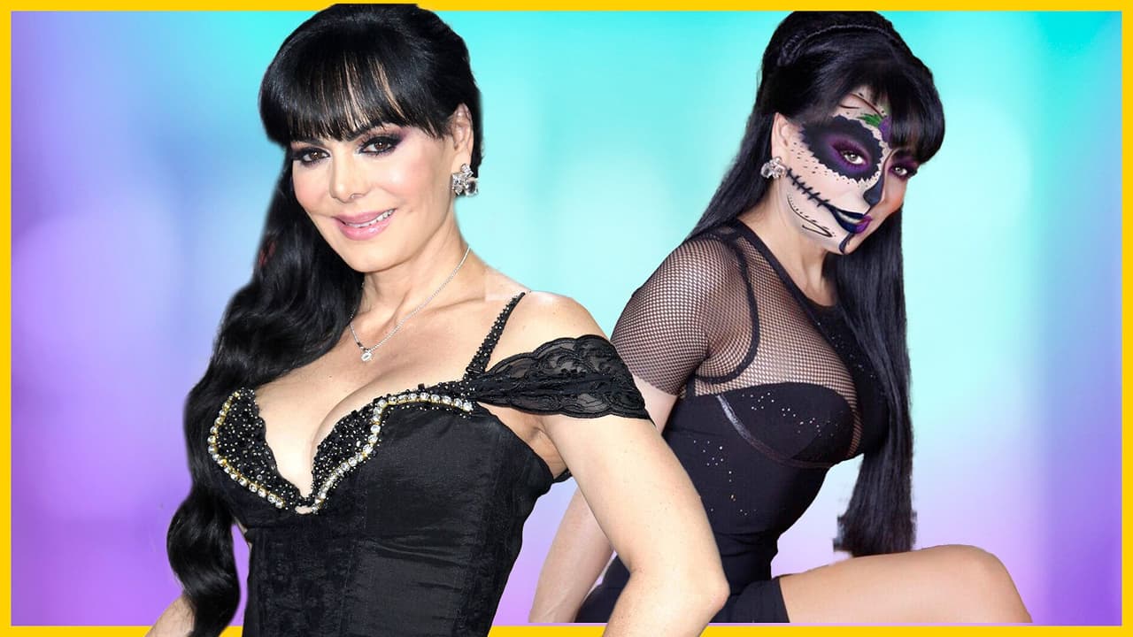 Maribel Guardia muestra su enorme y colorida ofrenda de Día de Muertos