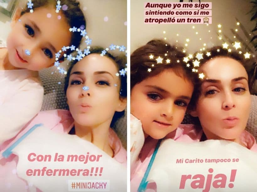 Jacky y Carito han sido las enfermeras de la conductora de 'Netas Divinas'