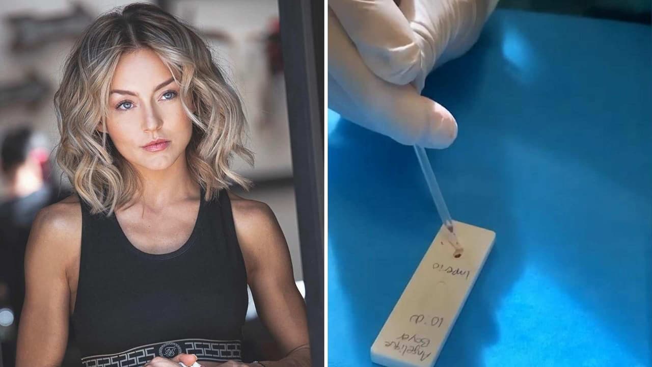 Angelique Boyer muestra cómo le realizan la prueba de Covid-19: ‘Si te cuidas tú, nos cuidamos todos’