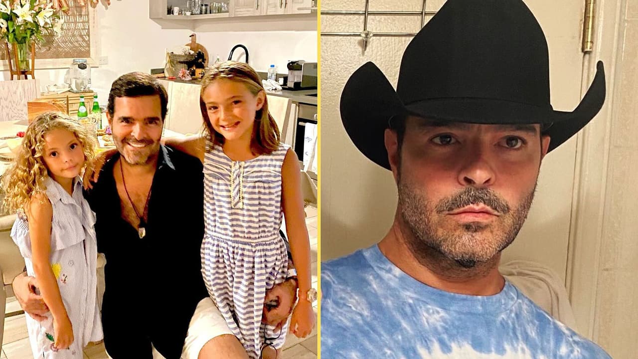 Pablo Montero pasa su cumpleaños en lujoso spa junto a sus hijas