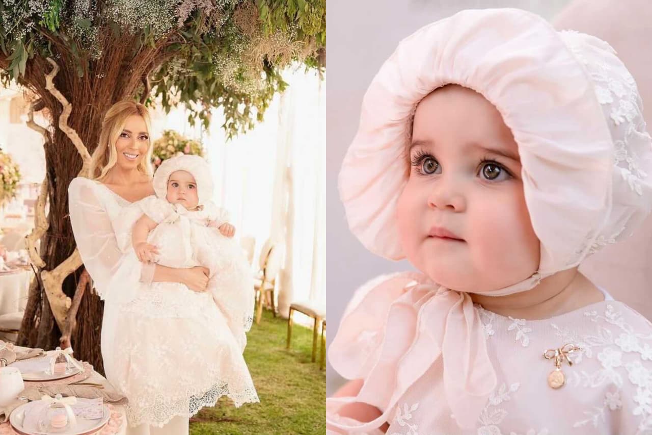 Así fue el lujoso bautizo de Carlotta, la bebé de Shanik Aspe