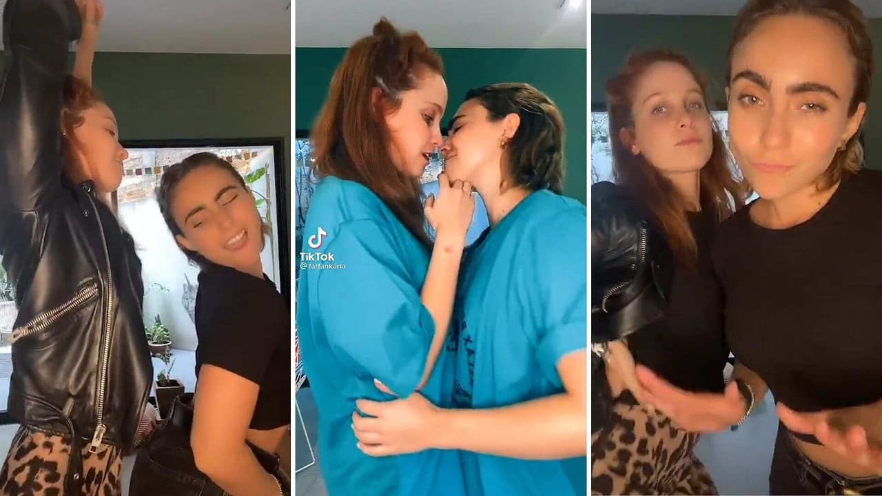 Natasha Dupeyron y Karla Farfán por poco se besan en un TikTok