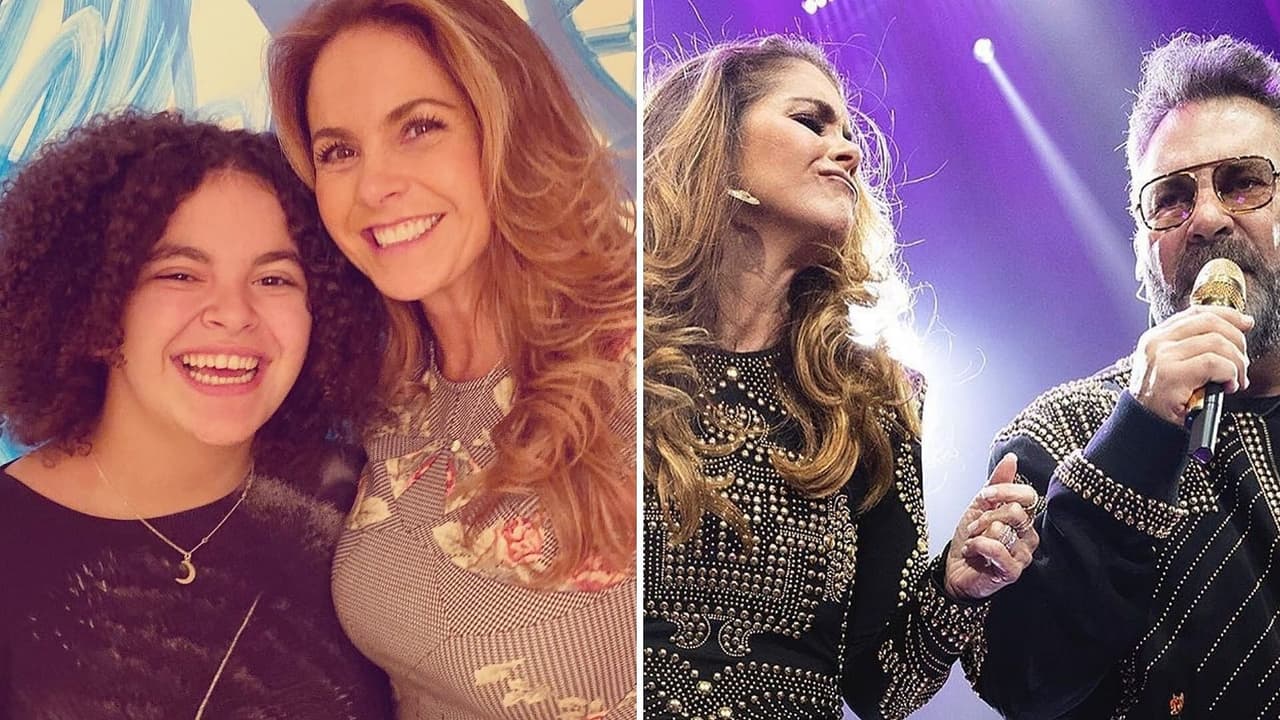 Lucerito Mijares bailó igual que su mamá en pleno concierto