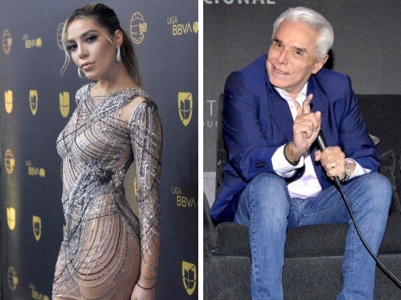 Frida Sofía y Enrique Guzmán