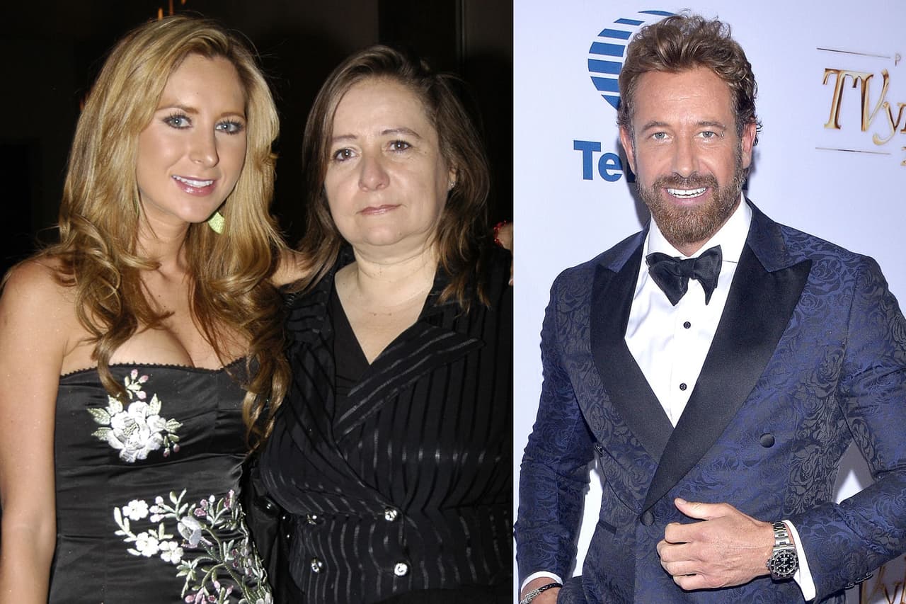 Rosalba Ortiz, la madre de Geraldine Bazán, y Gabriel Soto