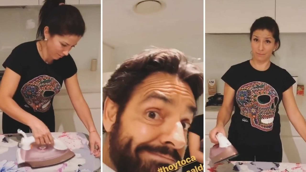 Eugenio Derbez se le insinúa a Alessandra Rosaldo y ella le responde con cara de ‘Whaaat?’