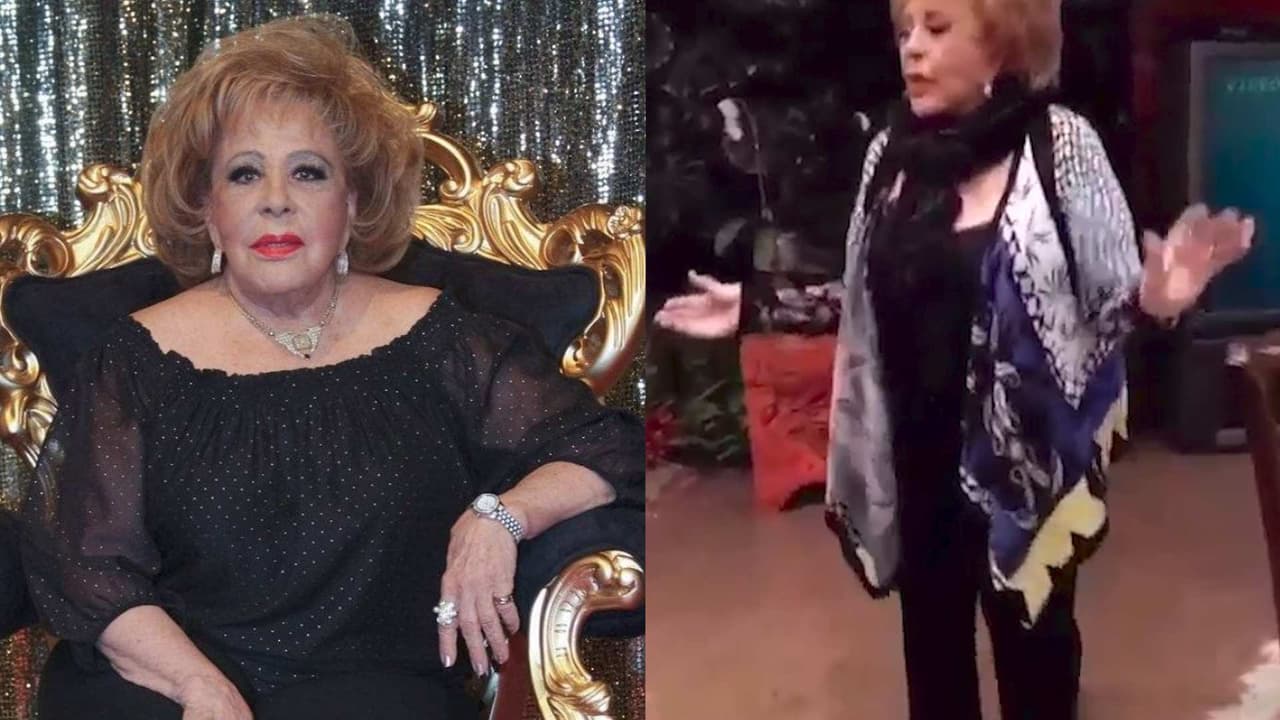 Silvia Pinal demuestra que sigue siendo una excelente bailarina, y lo hace al ritmo del reggaetón