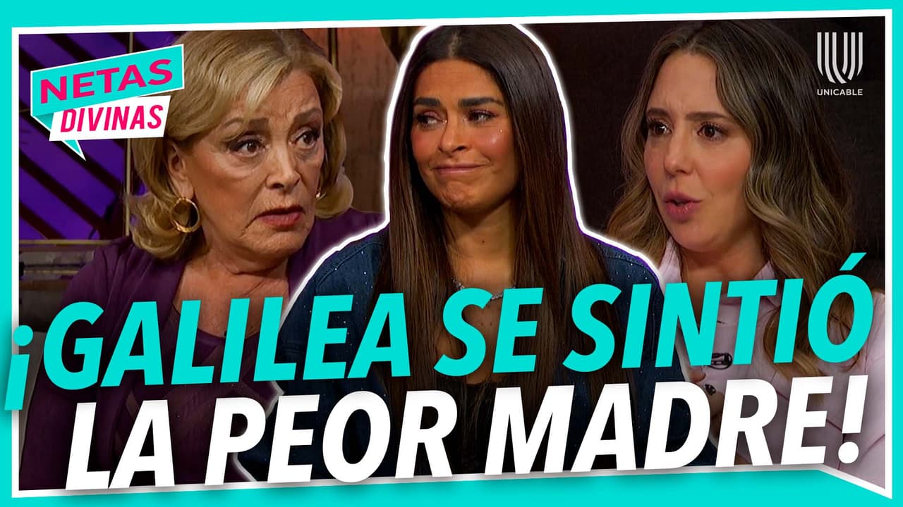 ¡Aún no lo supera! Galilea Montijo confiesa que se sintió la peor mamá cuando su hijo se fue con su papá