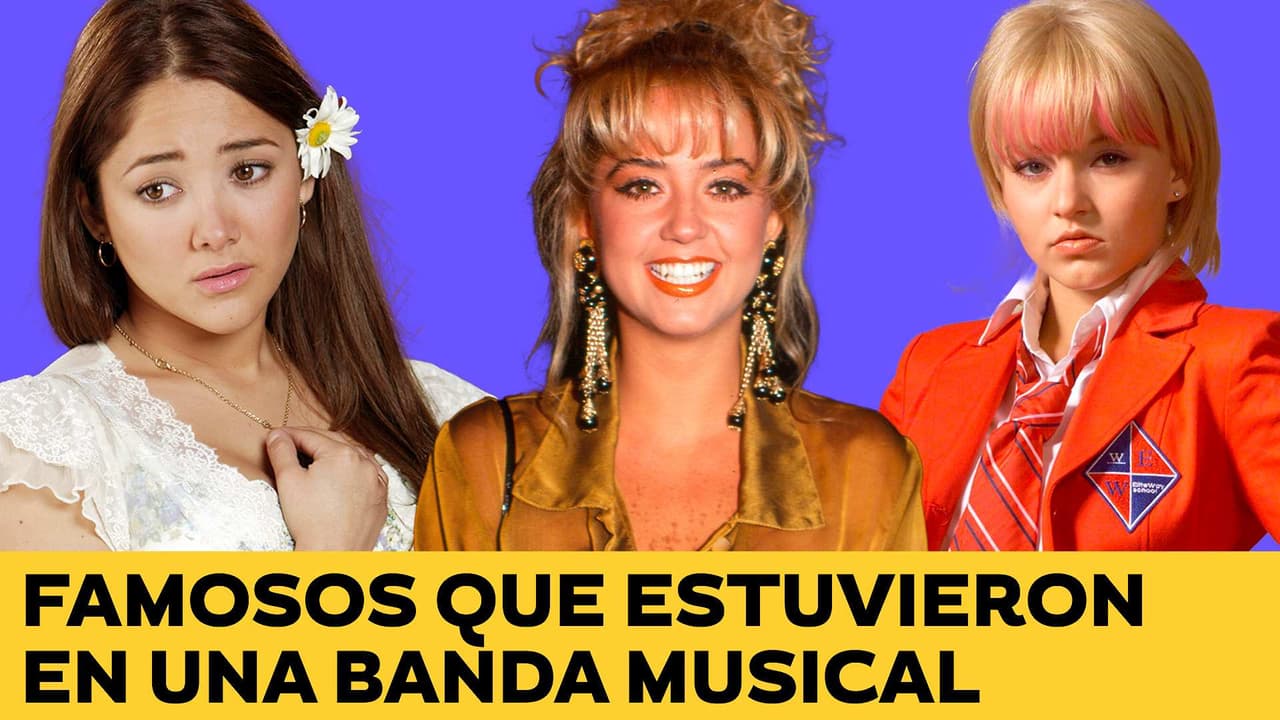 Sherlyn, Angelique Boyer, Andrea Legarreta y otros famosos que estuvieron en una banda musical