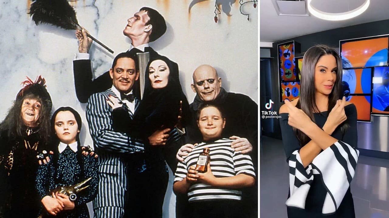 Paola Rojas se compara con Morticia y asegura que se parece a ella