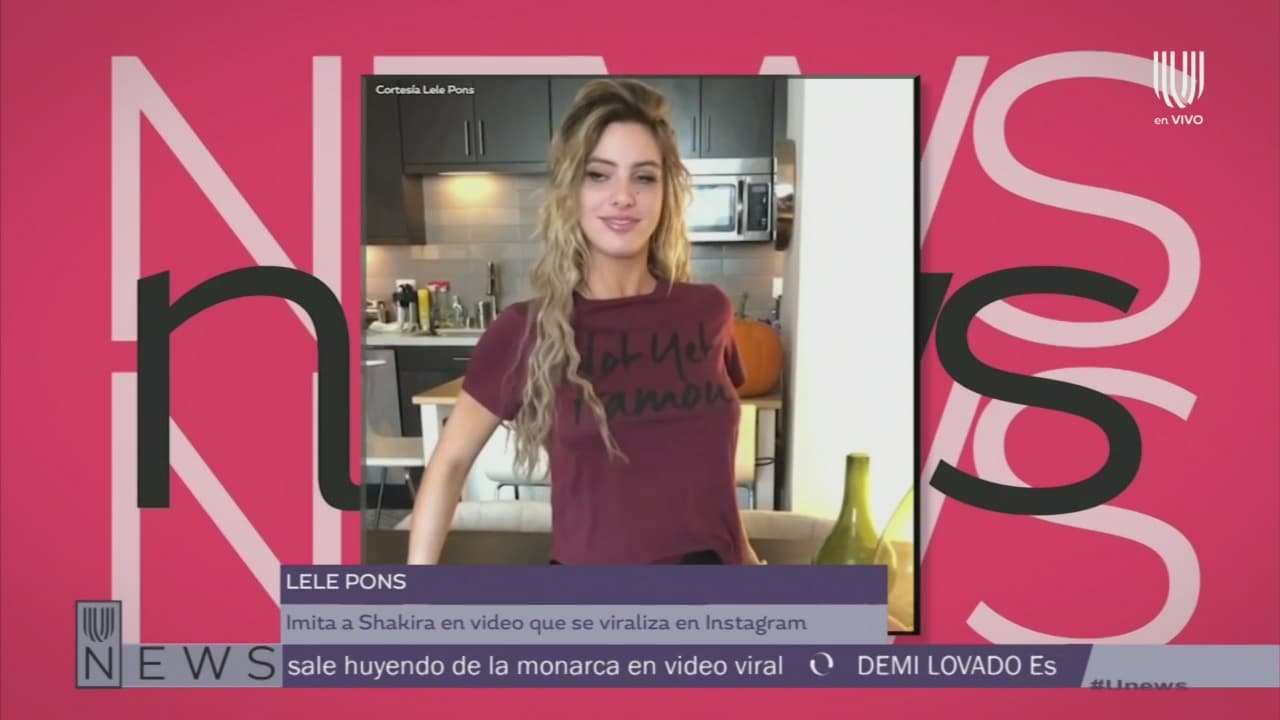 Lele Pons imita a Shakira y se hace viral