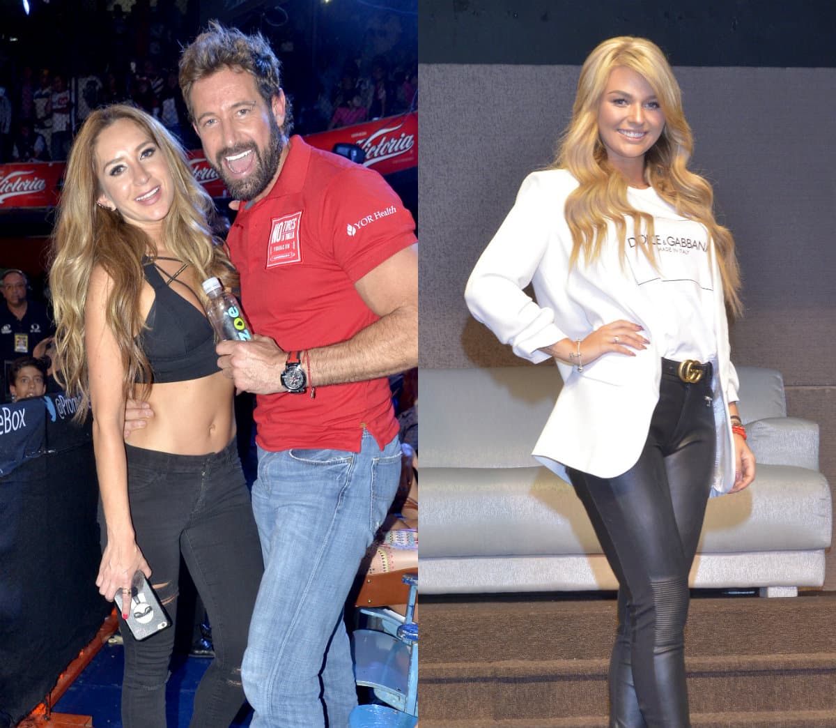 En 2017, Geraldine Bazán y Gabriel Soto anunciaron su separación, en esa ocasión la actriz aseguró a TVyNovelas que Irina Baeva tuvo que ver con su fracaso matrimonial. Aunque el galán y la rusa lo negaron, en febrero de 2019, Bazán narró a través de su canal de YouTube cómo descubrió la infidelidad de su marido e incluso aseguró que Baeva le mandaba indirectas por Instagram para que descubriera la relación extramarital de Soto.