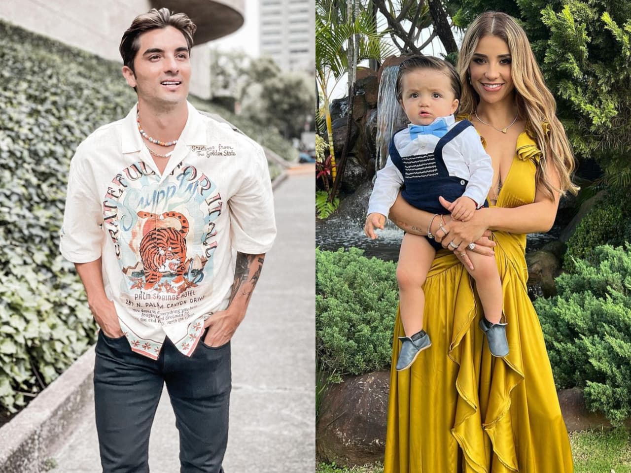 Christian Estrada podría tener problemas migratorios por llevarse a su hijo.