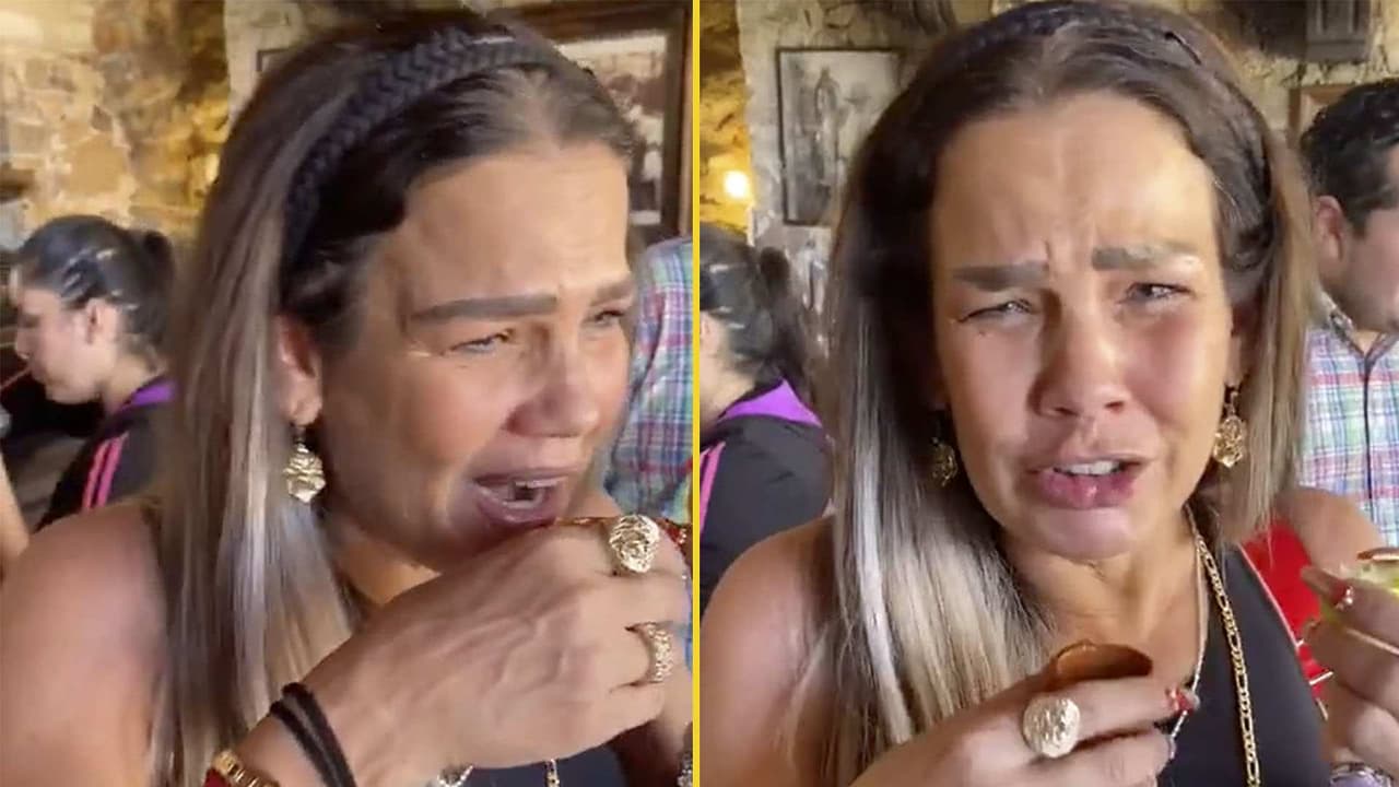 Así le fue a Niurka al intentar tomarse un mezcal sin hacer muecas