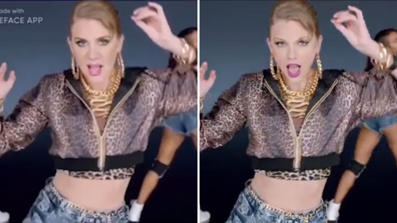 Erika Buenfil se transforma en Taylor Swift y sorprende al bailar como ella uno de sus éxitos
