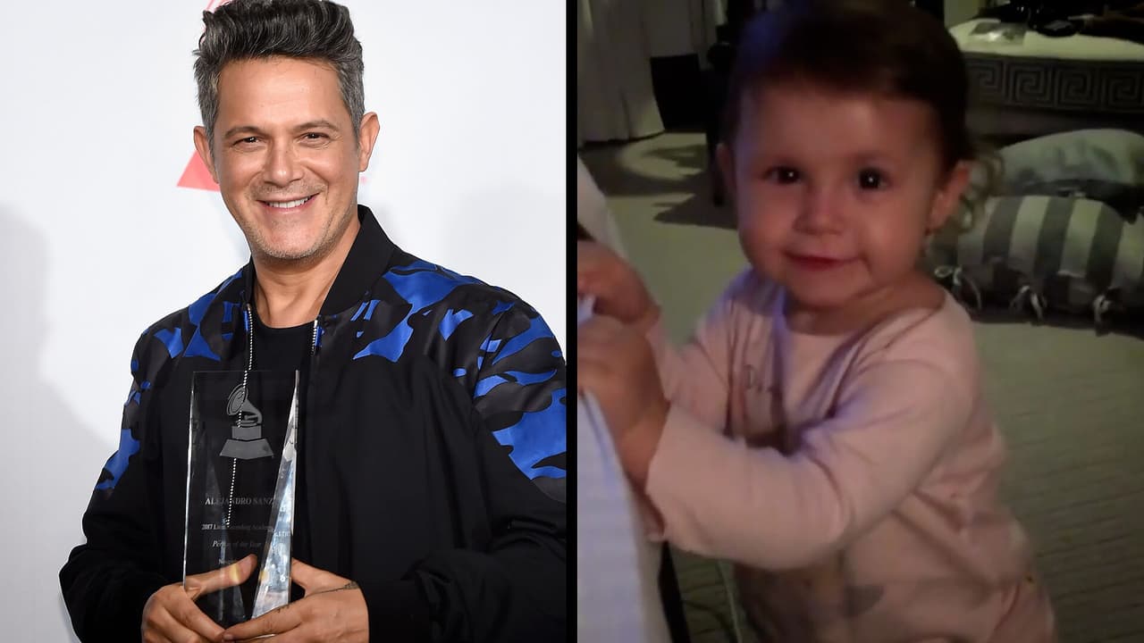 Hija de Alejandro Sanz enternece al decir sus primeras palabras