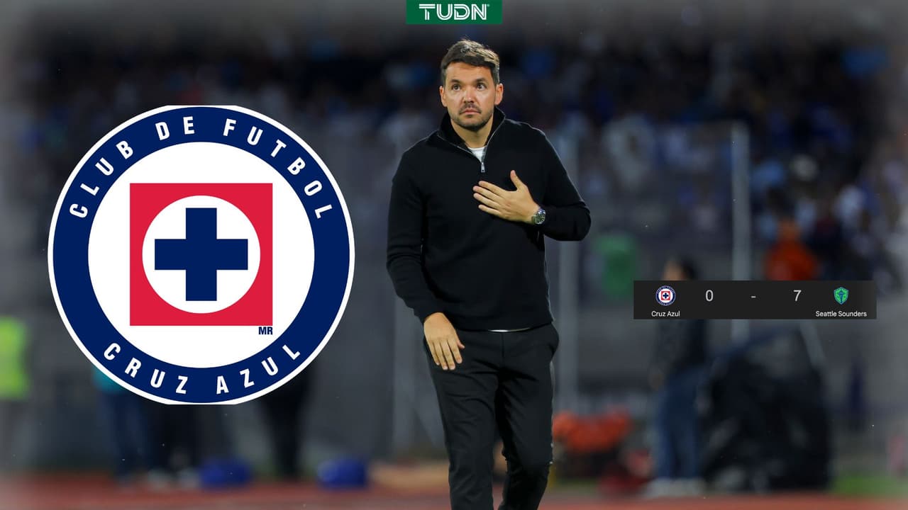 Cruz Azul rompe el silencio tras la goleada 7‑0 ante Seattle