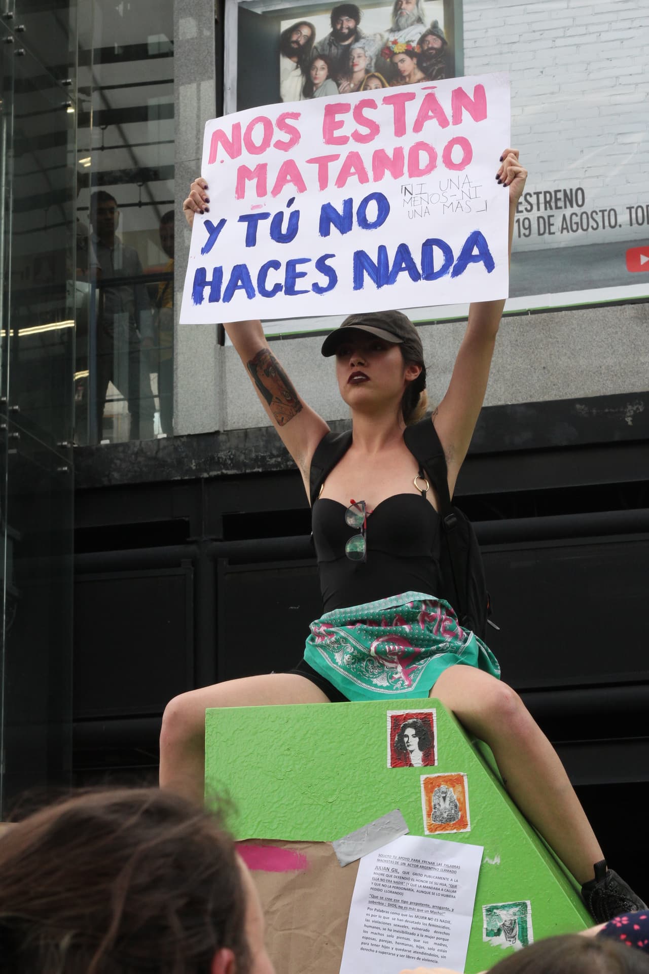 "Nos están matando y tú no haces nada".