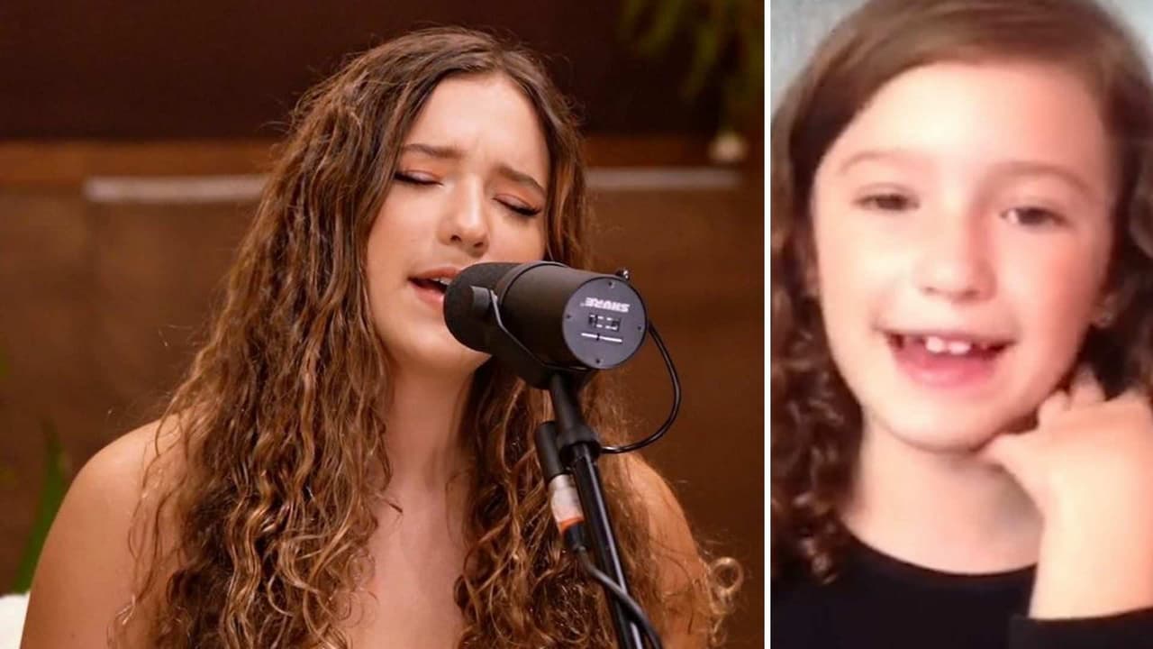 Mía Rubín comparte pruebas de su pasión por la música desde muy niña con increíble cover de Jesse & Joy