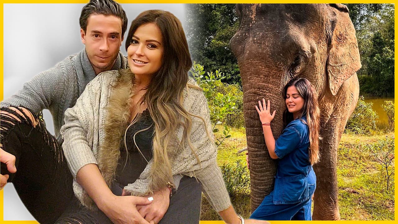 Mariana Echeverría viaja a Tailandia y vive tierna experiencia con elefantes