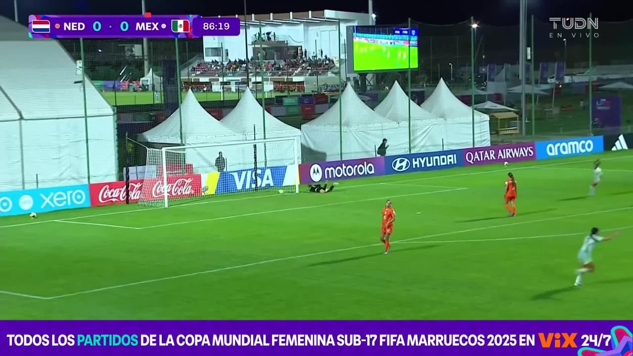 ¡Brutal golazo de Citlalli Reyes! México ya lo gana a Países Bajos
