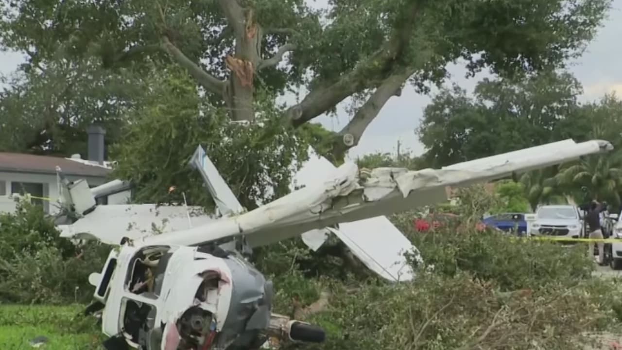 Revelan nuevos detalles y las identidades de los ocupantes de la avioneta estrellada en Pembroke Pines