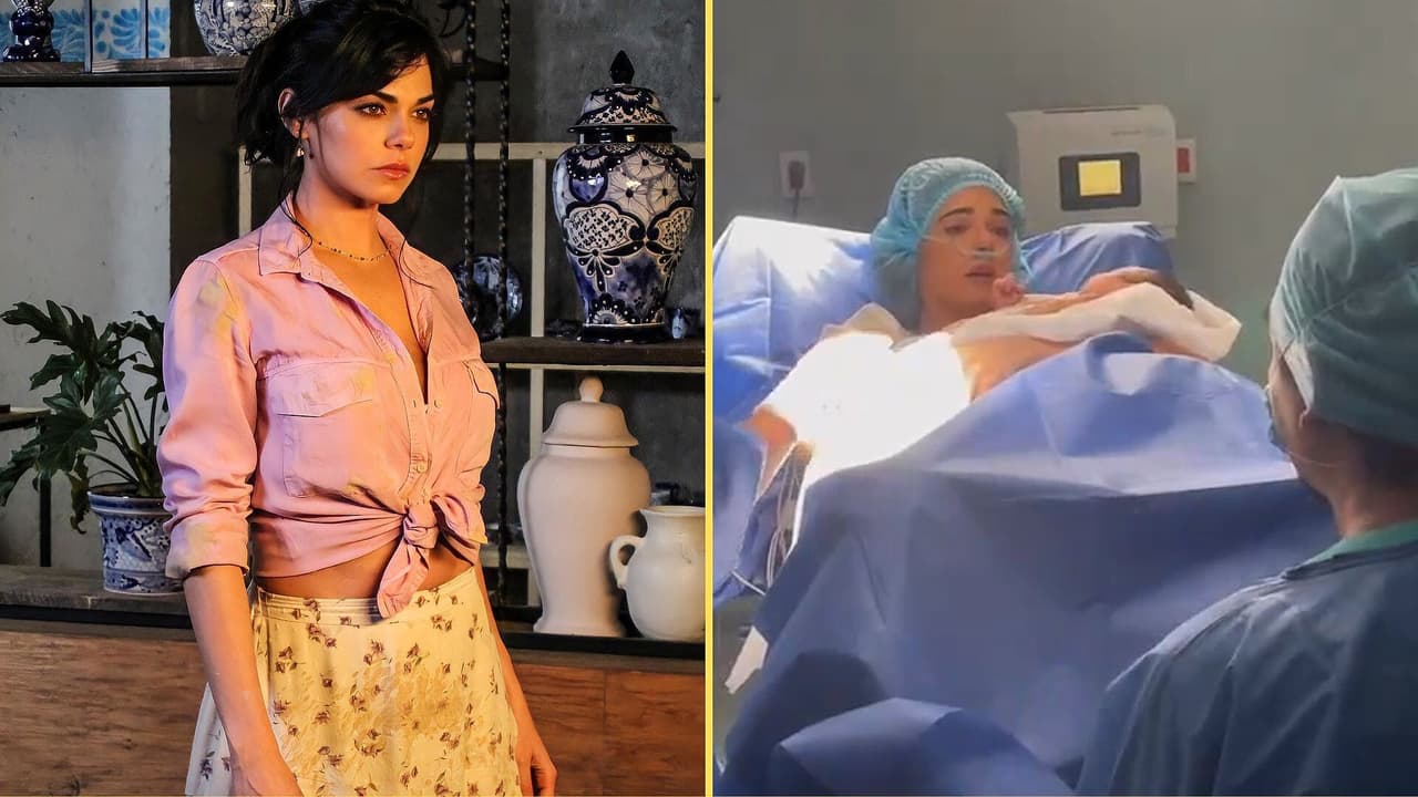 Livia Brito enternece al aparecer con un bebé en brazos