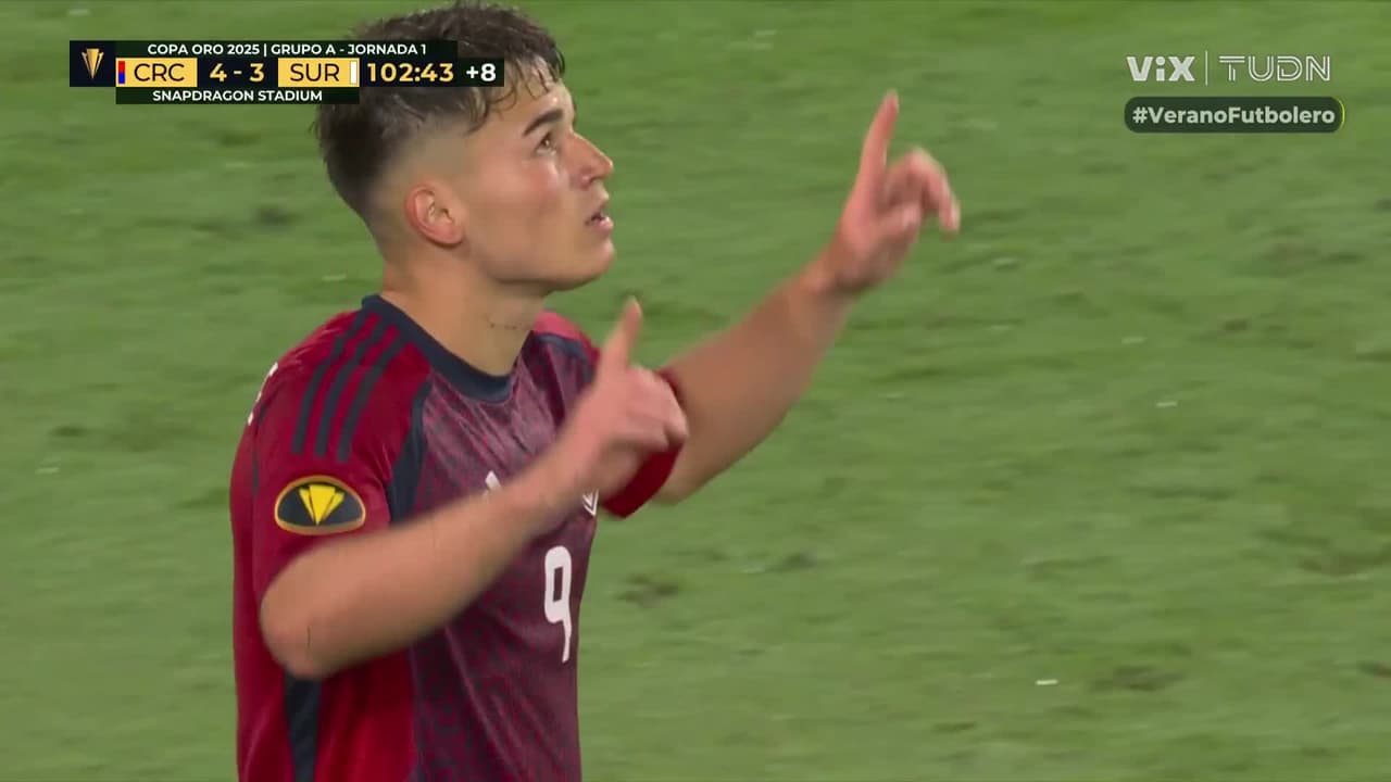 ¡Gol de Costa Rica! Drama total en el agregado con el 4-3 para los ticos