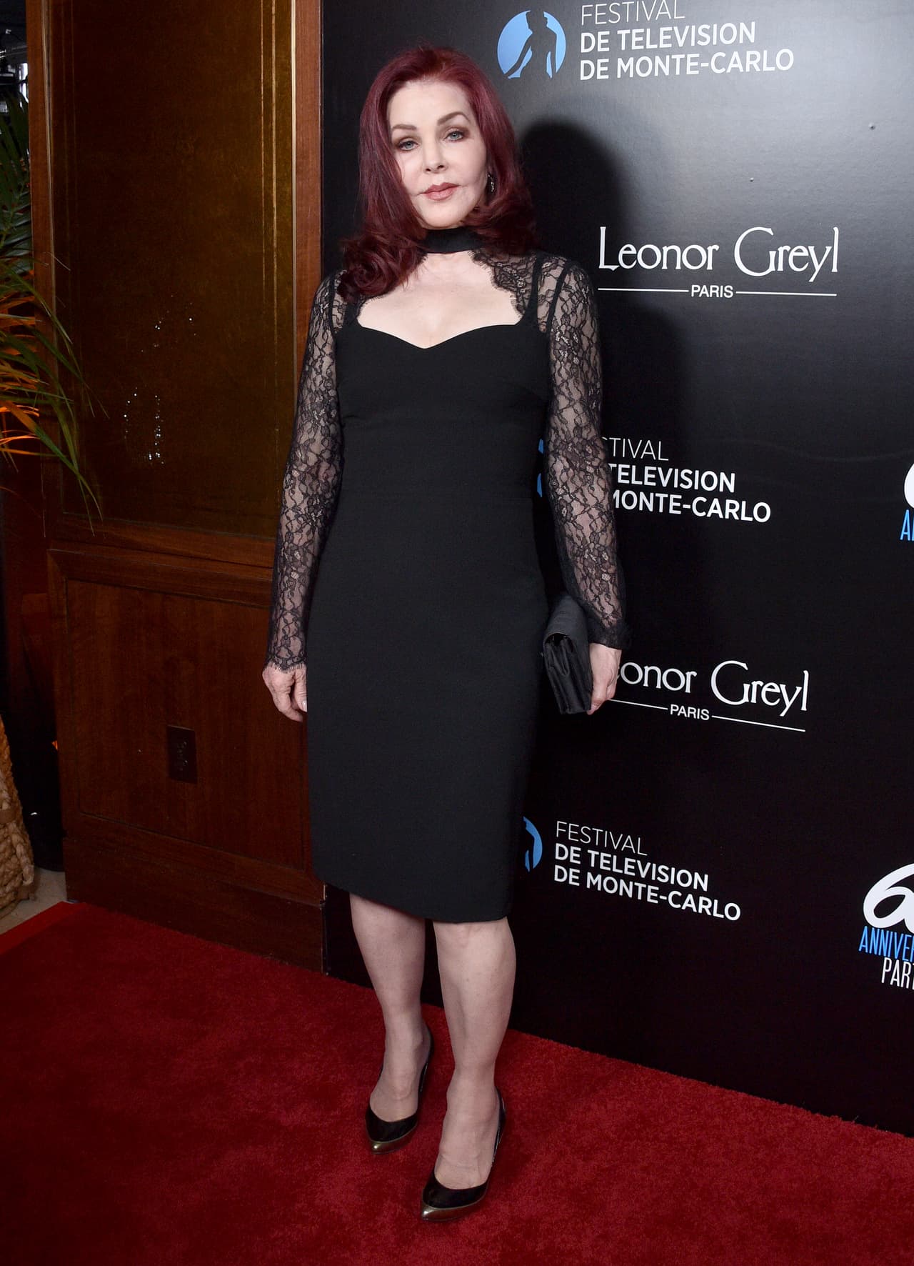 WEST HOLLYWOOD, CALIFORNIA - FEBRUARY 05: Priscilla Presley attends the 60th Anniversary Party For The Monte-Carlo TV Festival at Sunset Tower Hotel on February 05, 2020 in West Hollywood, California. (Photo by Gregg DeGuire/Getty Images)