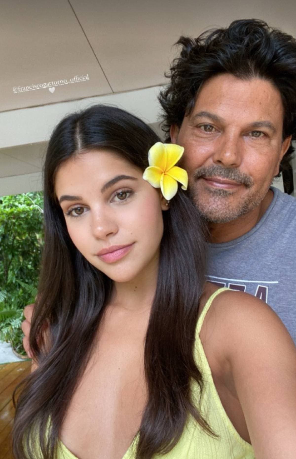 Ella es Isabella, la guapa hija de Francisco Gattorno
