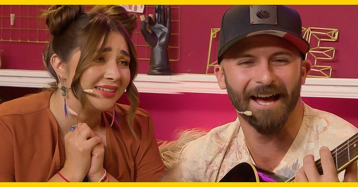 Así fue el momento en el que sorprendieron a Daniela Luján con su crush Imanol Landeta
