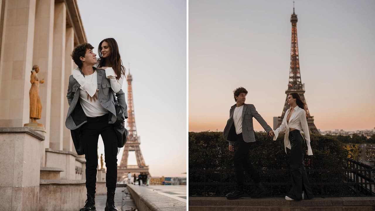 Macarena Achaga y Juanpa Zurita presumen su romántico viaje a París