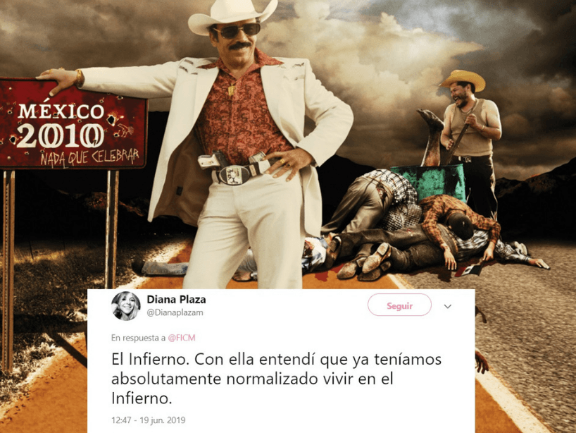 El Infierno (2010): una comedia oscura dirigida por Luis Estrada en la que se retrata una serie de malas decisiones de un mexicano deportado de Estados Unidos y su inicio en el negocio del narcotráfico.