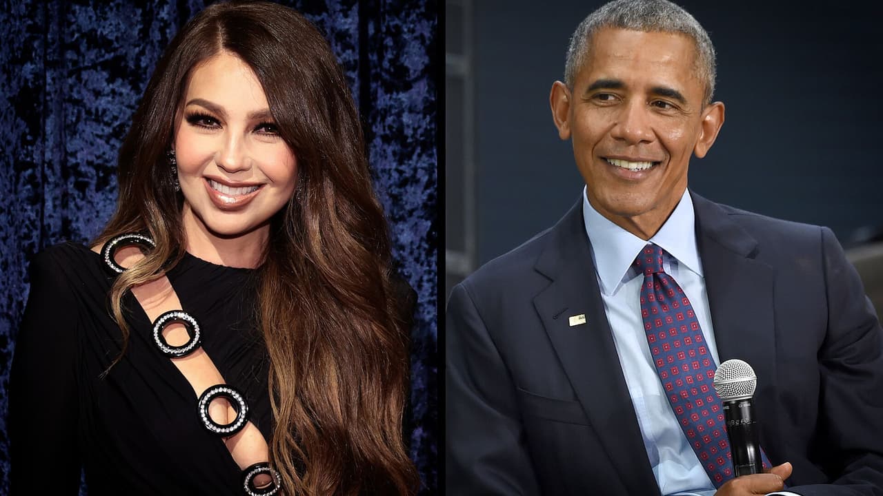 La vez que Thalía bailó con Barack Obama y causó sensación