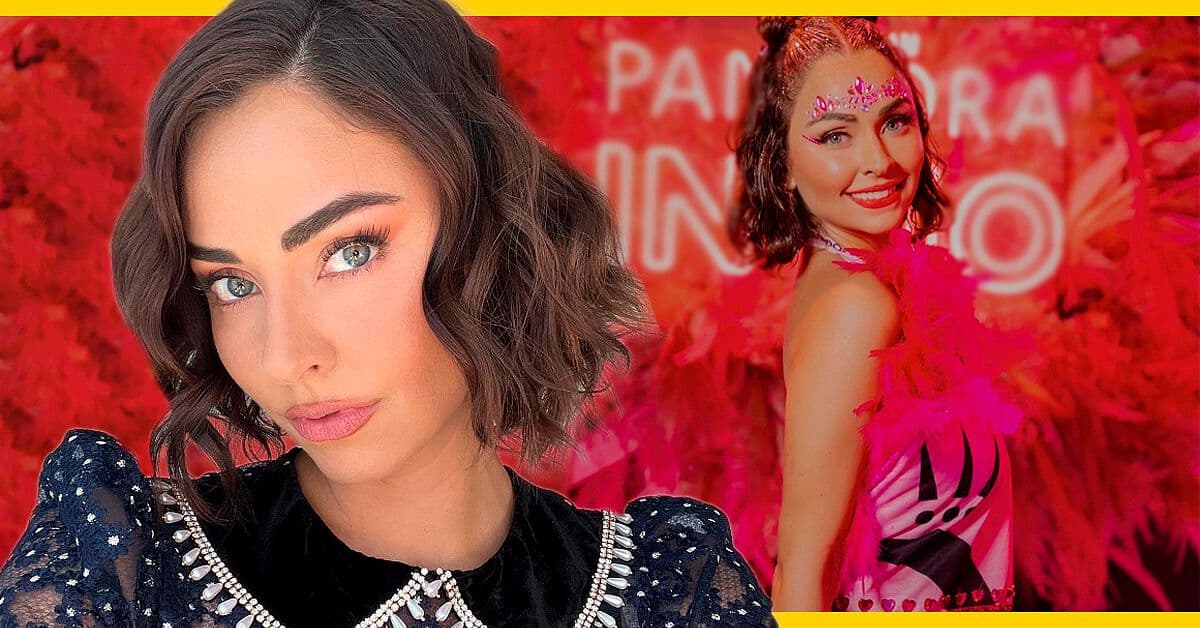 Claudia Martín presume espectacular outfit rosa en Carnaval de Brasil